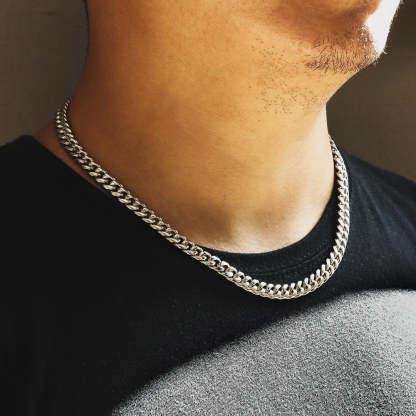 8mm Miami Cuban Link Chain KRKC