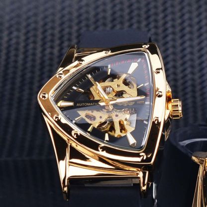 Triangle Sport Luminous Transparent Automatic Mechanical Watch