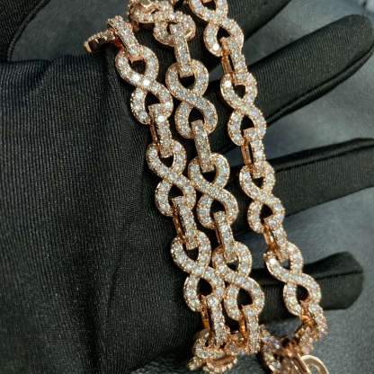 Custom Infinity "∞" Moissanite Jewellery Chains