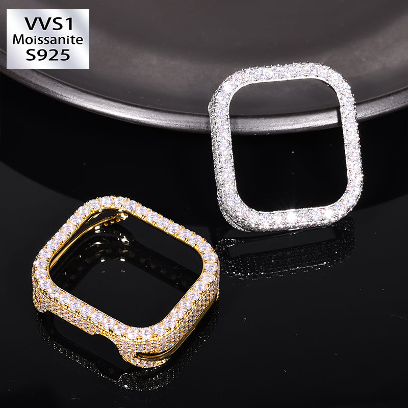 Moissanite Bezel Case For Apple Watch
