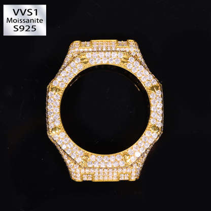 Moissanite Iced Out  Bezel For GA2100GB-A1 Watch