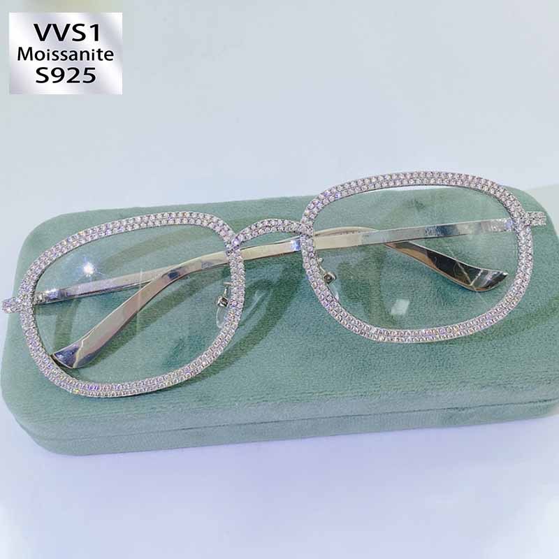 Moissanite Hip Hop Classic Glasses