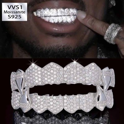 Hip Hop Iced Out Grillz