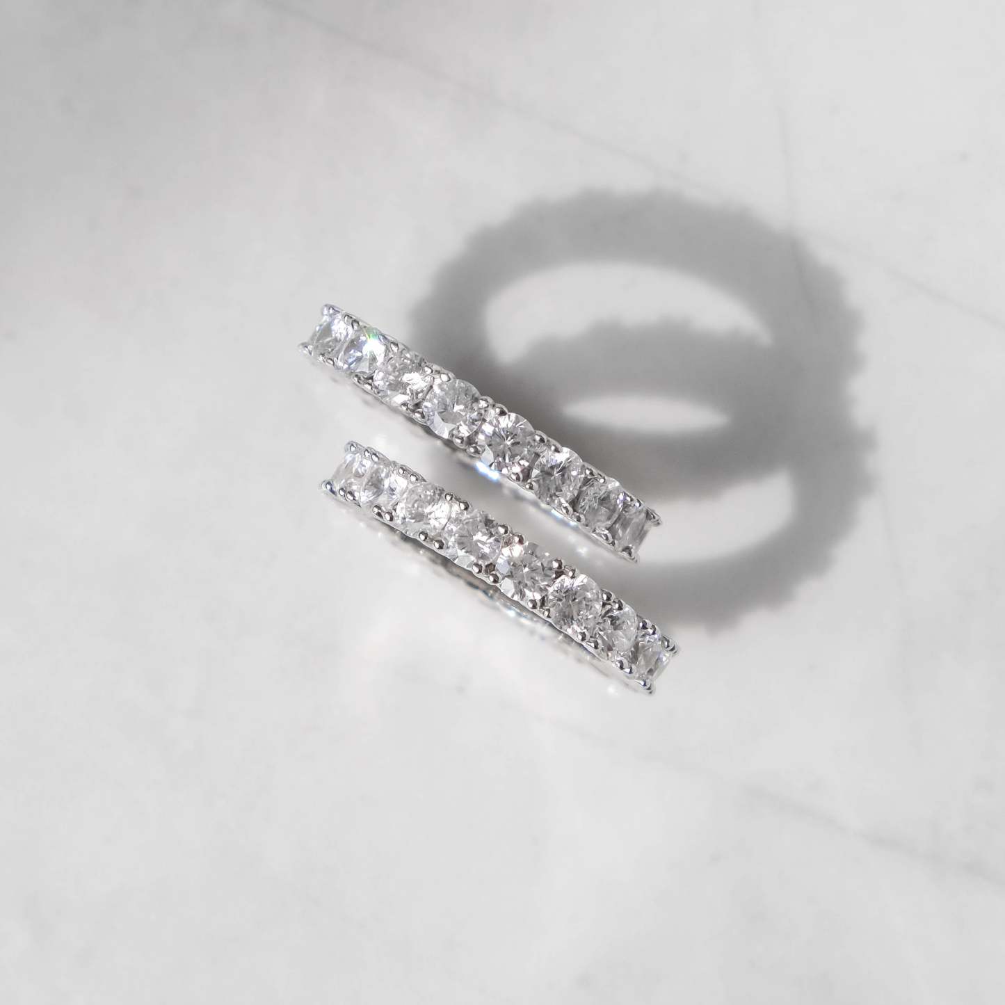 Single Row Eternity Ring - 6IX ICE