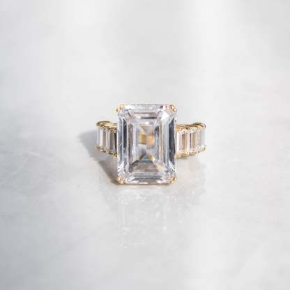 Emerald Cut Diamond Ring - 6IX ICE