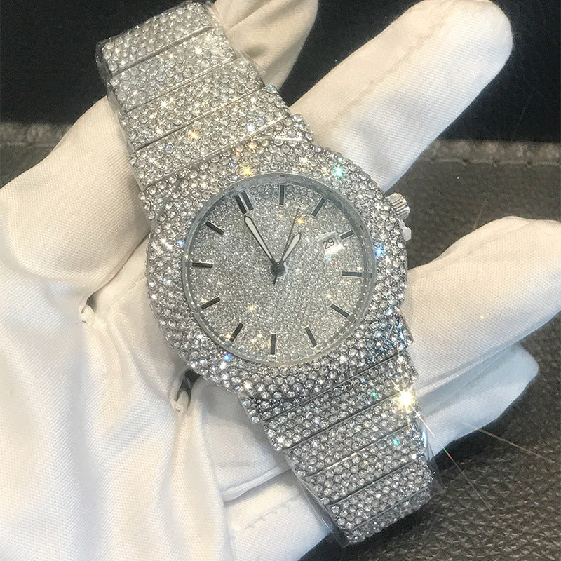 Moissanite Starry Sky Hip-hop Watch