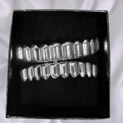 Hip-Hop Rapper 10-tooth 24K Gold Plated Grillz