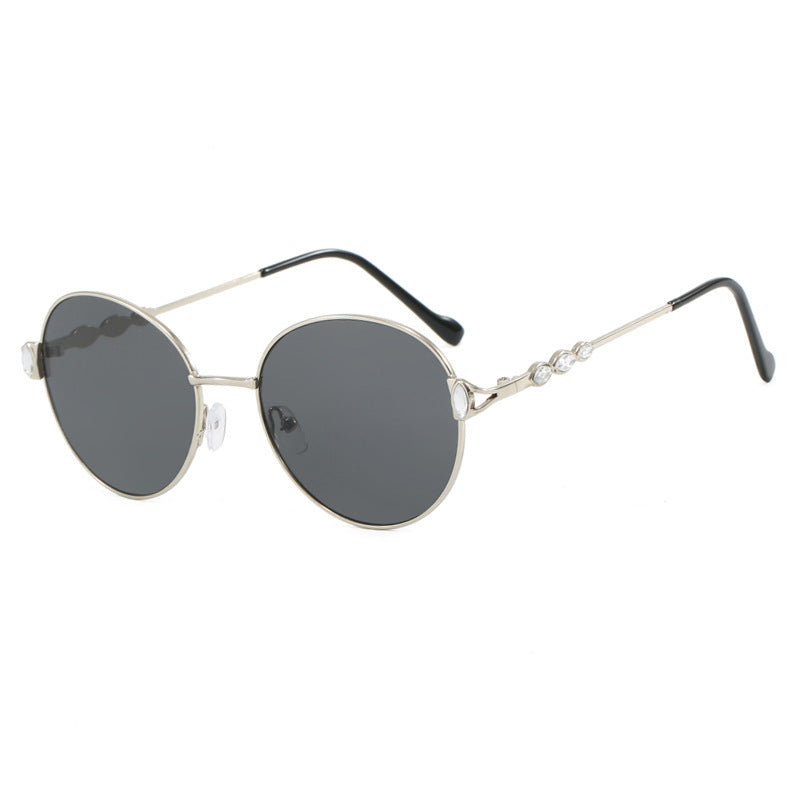 Fashion Round Diamond Sunglasses