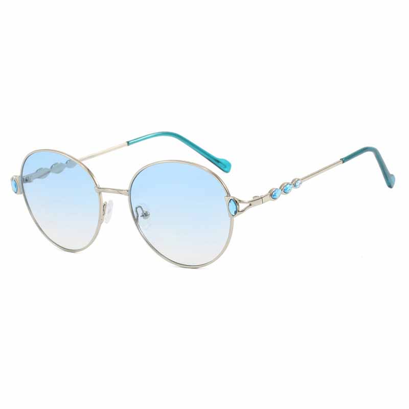 Fashion Round Diamond Sunglasses