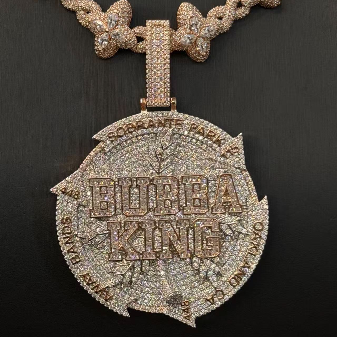 BUBBA KING Galaxy Setting Moissanite Pendant