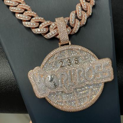 Moissanite New World Boss Pendant