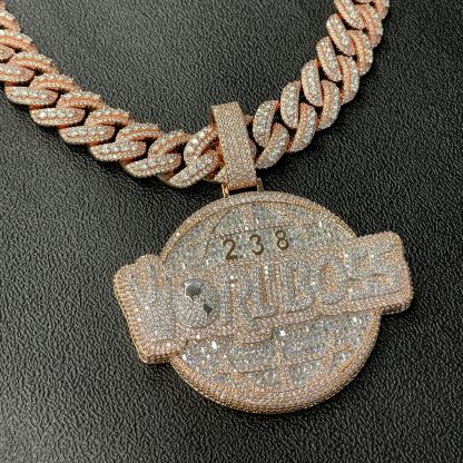 Moissanite New World Boss Pendant