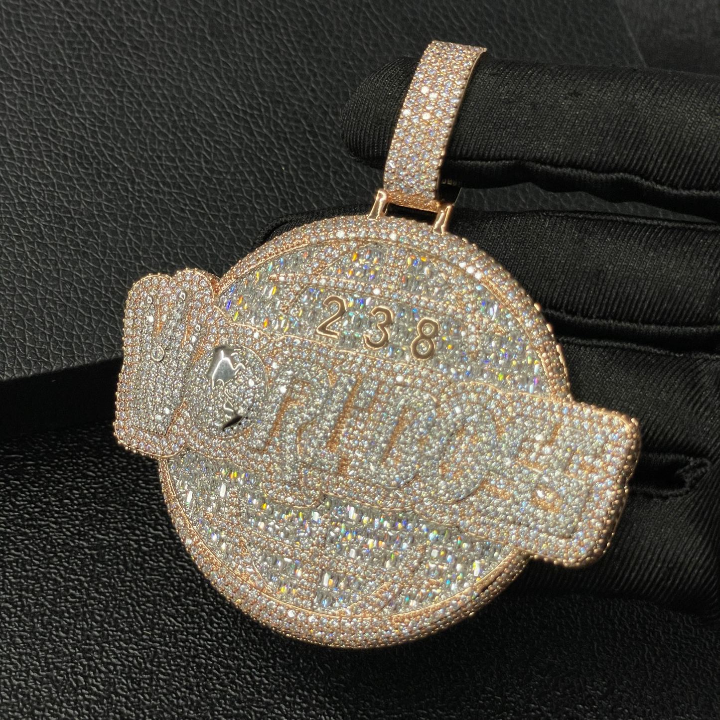 Moissanite New World Boss Pendant
