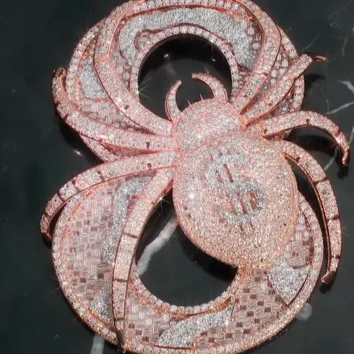 [Copy]Galaxy Marquise Full Moissanite Pendant