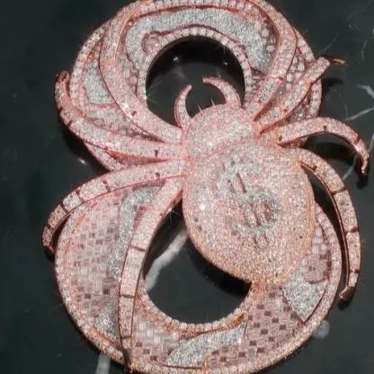[Copy]Galaxy Marquise Full Moissanite Pendant