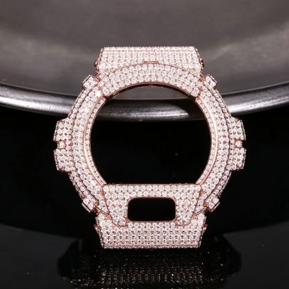 DW-6900 Moissanite Iced Out Watch Bezel