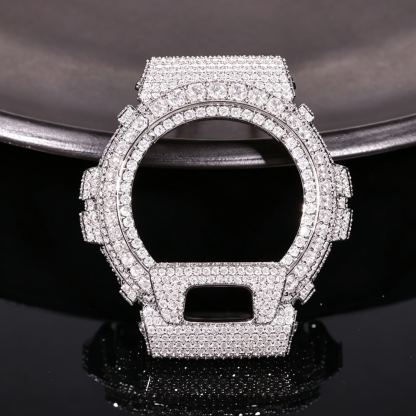 DW-6900 Moissanite Iced Out Watch Bezel