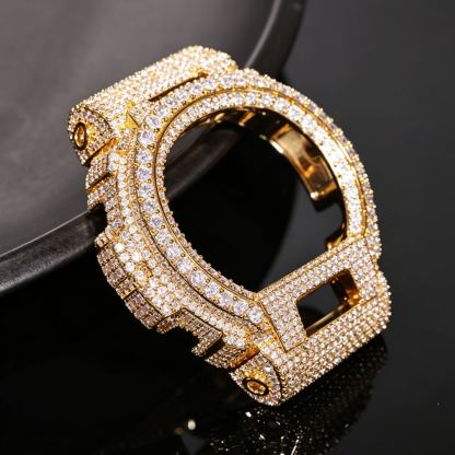 DW-6900 Moissanite Iced Out Watch Bezel