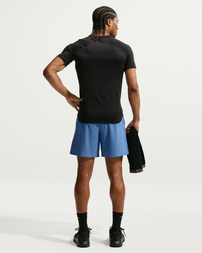 Nike Unlimited Men's Dri-FIT 18cm (approx.) Unlined Versatile Shorts - Indigo Storm/Black/Indigo Storm - View 5