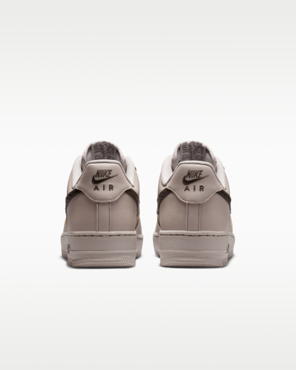 Nike Air Force 1 '07 Men's Shoes - College Grey/Newsprint - View 6