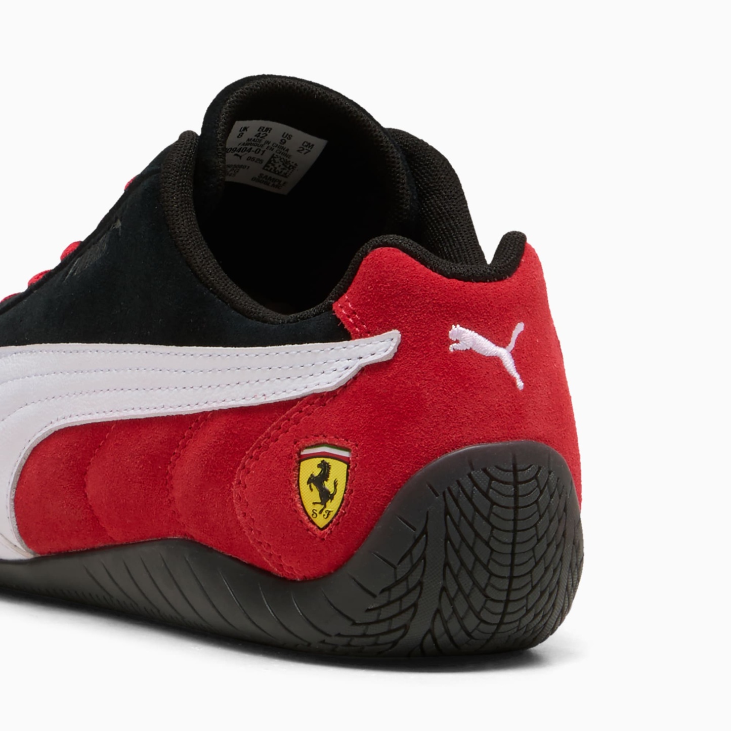Ferrari Speedcat Sneakers Unisex - PUMA Black-PUMA White-Rosso Corsa - Image 5