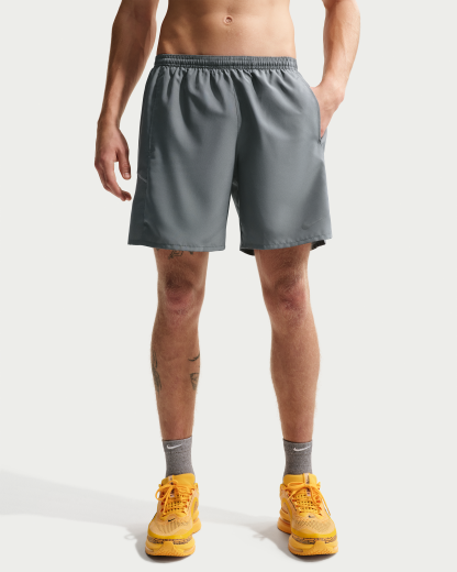 Nike Miler Men's Dri-FIT 18cm (approx.) Brief-Lined Running Shorts - Smoke Grey/Smoke Grey - View 2
