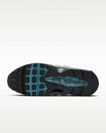 Nike Air Max 95 Big Bubble Men's Shoes - Cool Grey/Mineral Teal/Wolf Grey/Metallic Silver - View 2