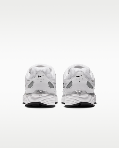 Nike P-6000 Shoes - White/Black/Metallic Silver - View 6