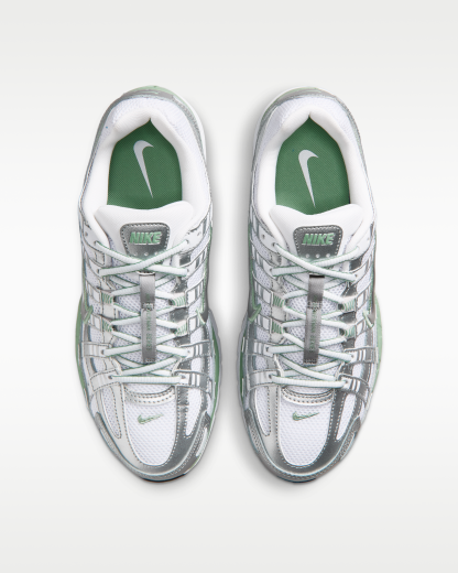 Nike P-6000 Women's Shoes - Metallic Silver/White/Black/Steam - View 4