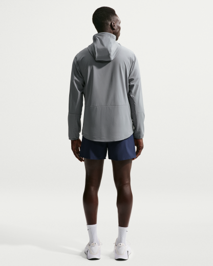 Nike Unlimited Men's Repel Hooded Versatile Jacket - Smoke Grey/Black/Smoke Grey - View 5