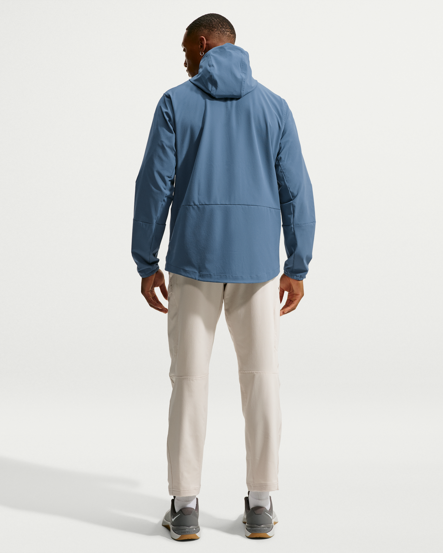 Nike Unlimited Men's Repel Hooded Versatile Jacket - New Slate/Black/New Slate - View 5