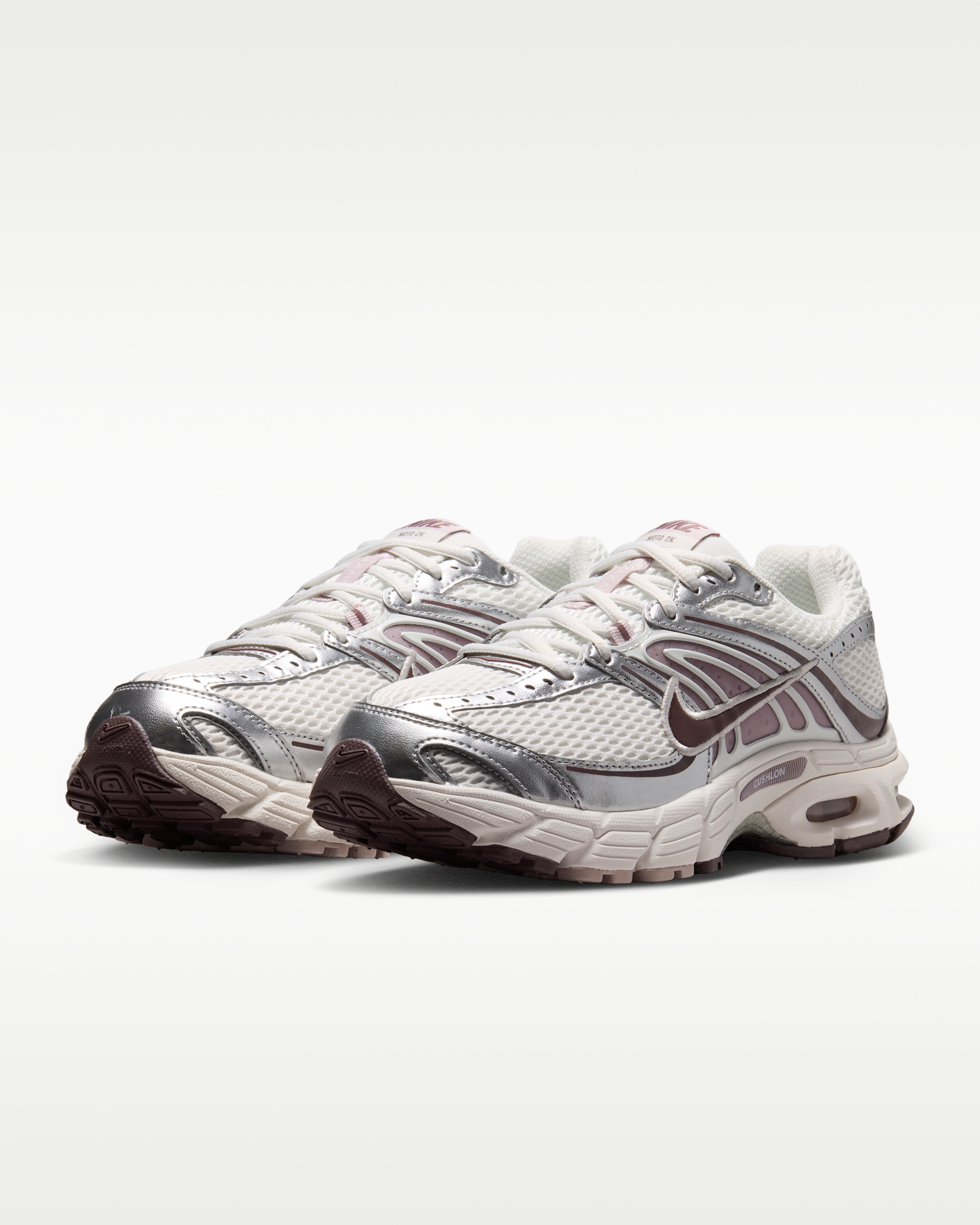 Nike Air Max Moto 2K Women's Shoes - Phantom/Metallic Silver/Particle Pink/Tattoo - View 5