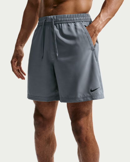 Nike Form Men's Dri-FIT 18cm (approx.) Unlined Versatile Shorts - Smoke Grey/Black - View 2