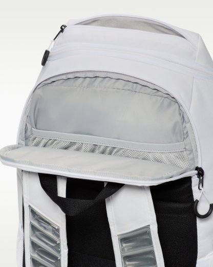 Nike Varsity Elite Backpack (32L) - White/Black/Metallic Gold - View 6