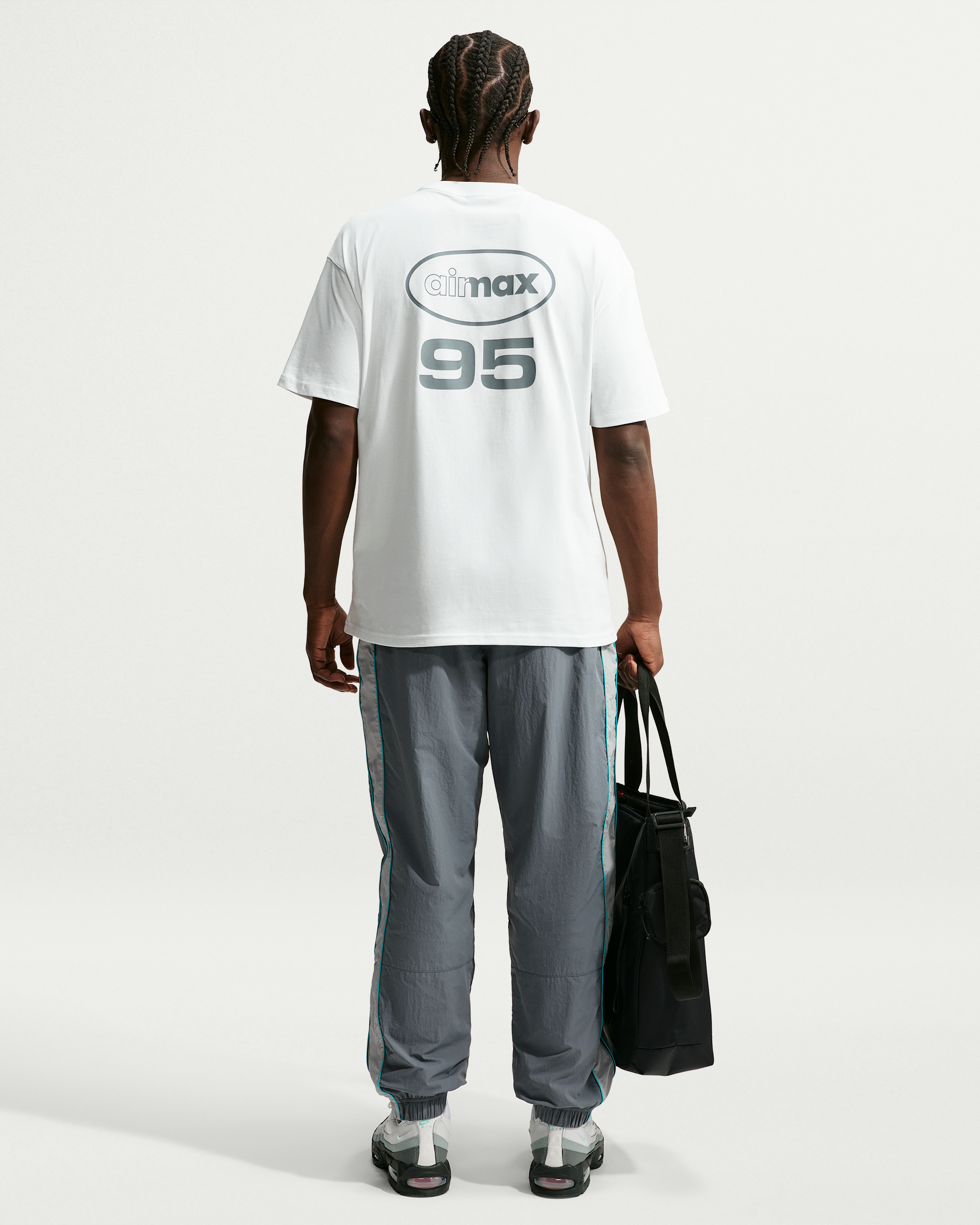 Nike Sportswear Men's T-Shirt - Summit White/Dusty Cactus - View 5