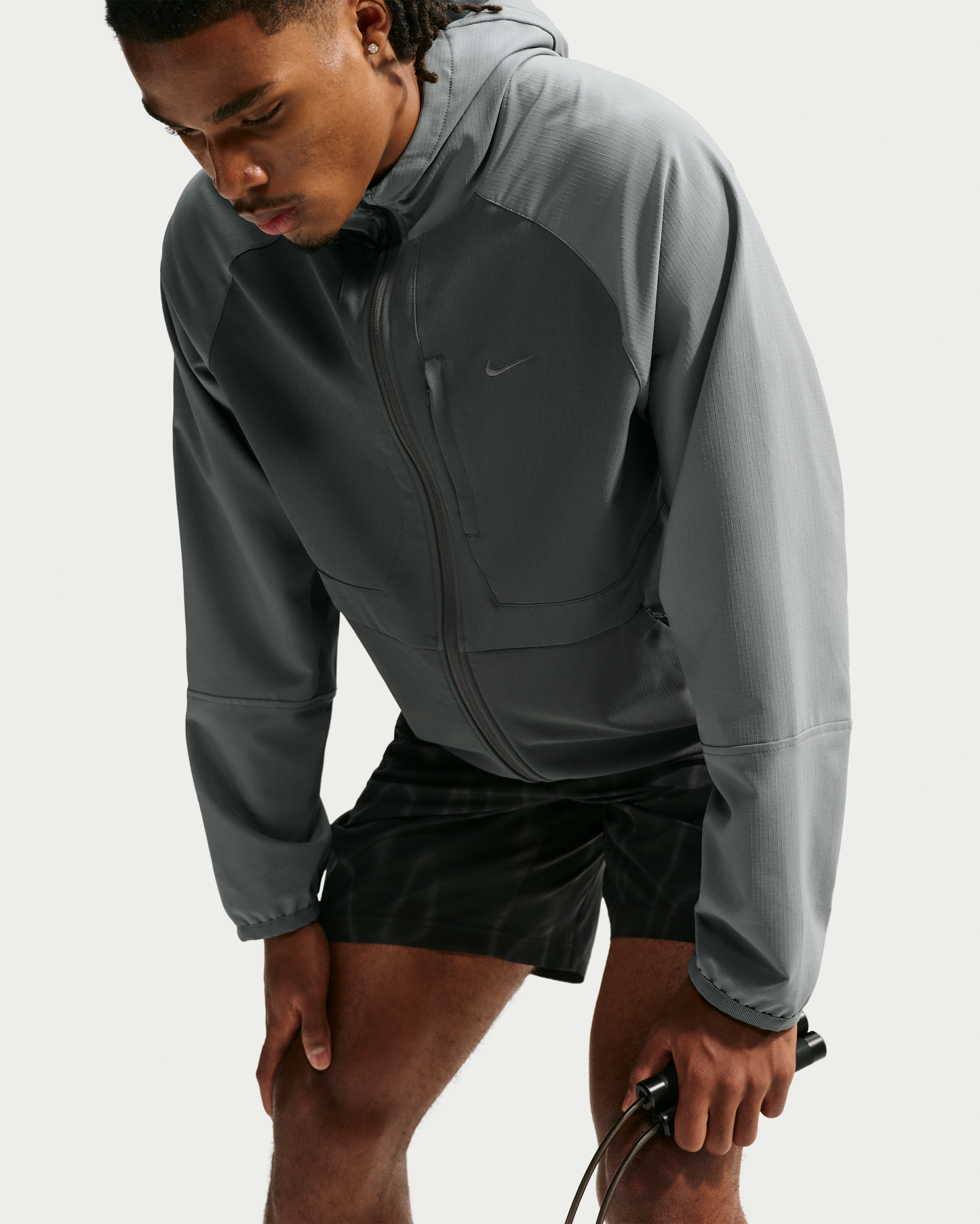 Nike Unlimited Men's Repel Versatile Jacket - Smoke Grey/Iron Grey/Iron Grey - View 3