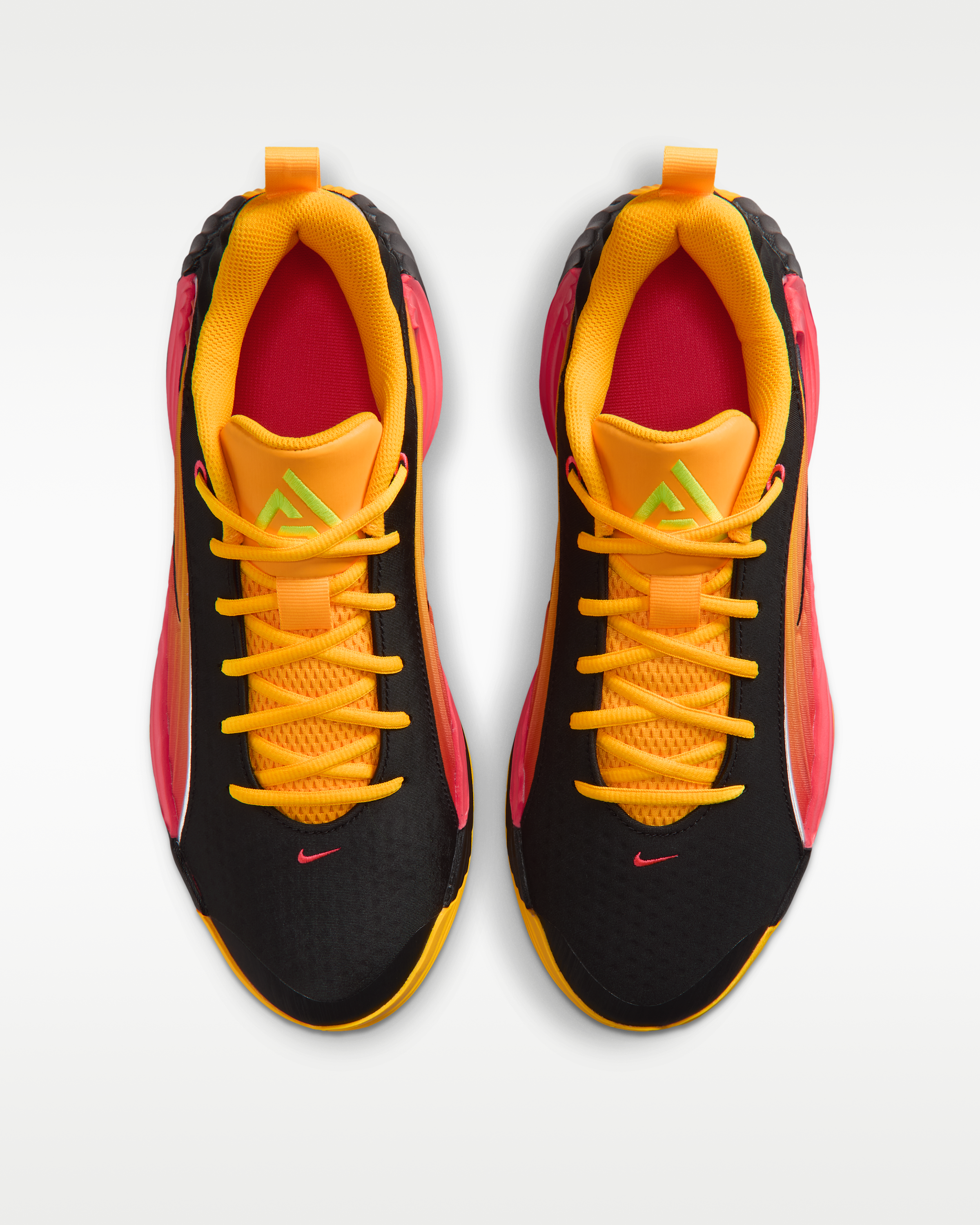 Giannis Immortality 5 Basketball Shoes - Laser Crimson/Laser Orange/Black/Black - View 4