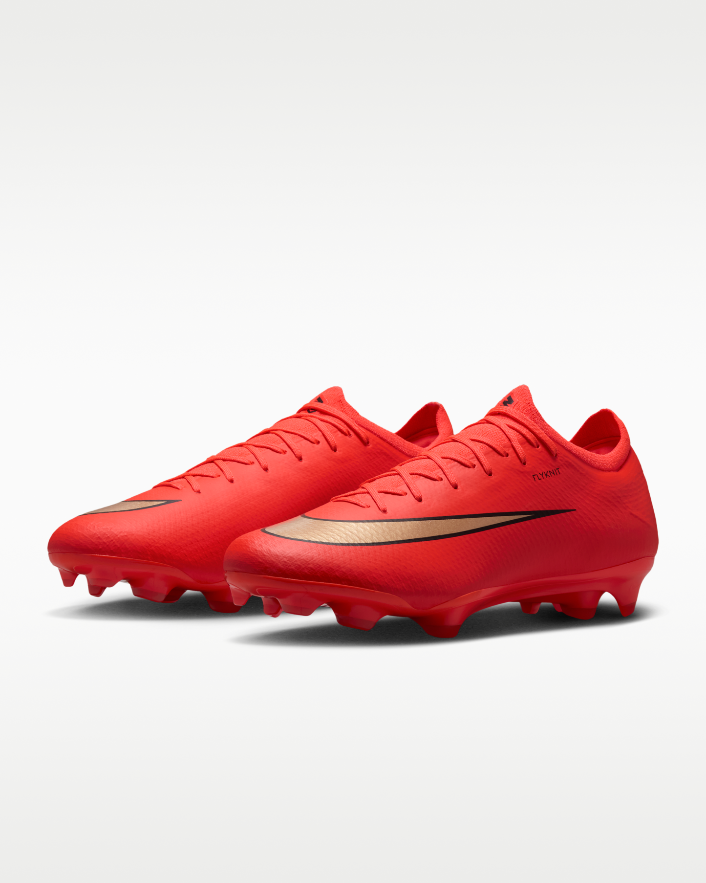 Nike Mercurial Vapor 17 Pro Firm-Ground Low-Top Football Boots - Bright Crimson/Blur - View 5