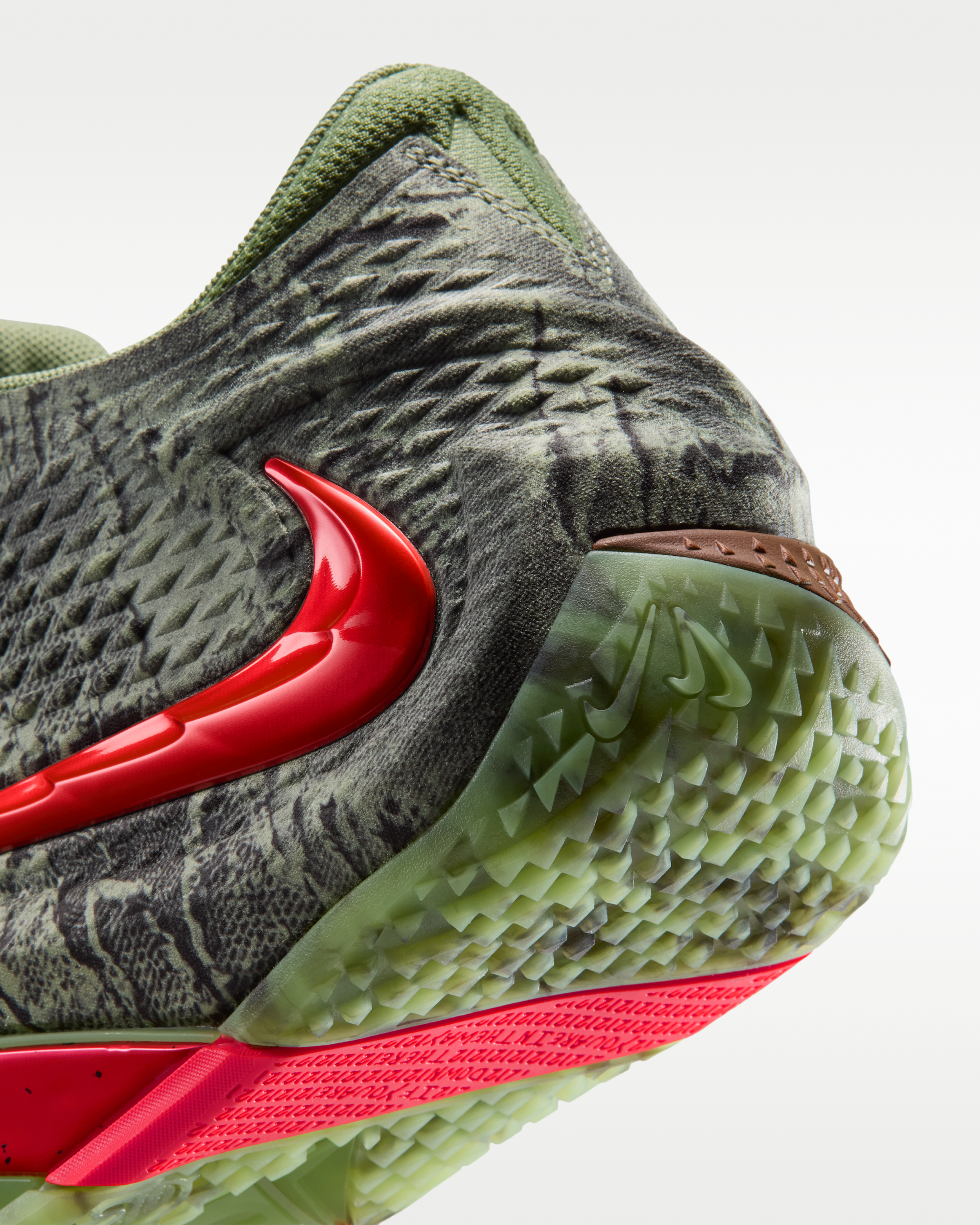 Ja 4 'Zombie' Basketball Shoes - Oil Green/Light Lemon Twist/Black/Bright Crimson - View 8