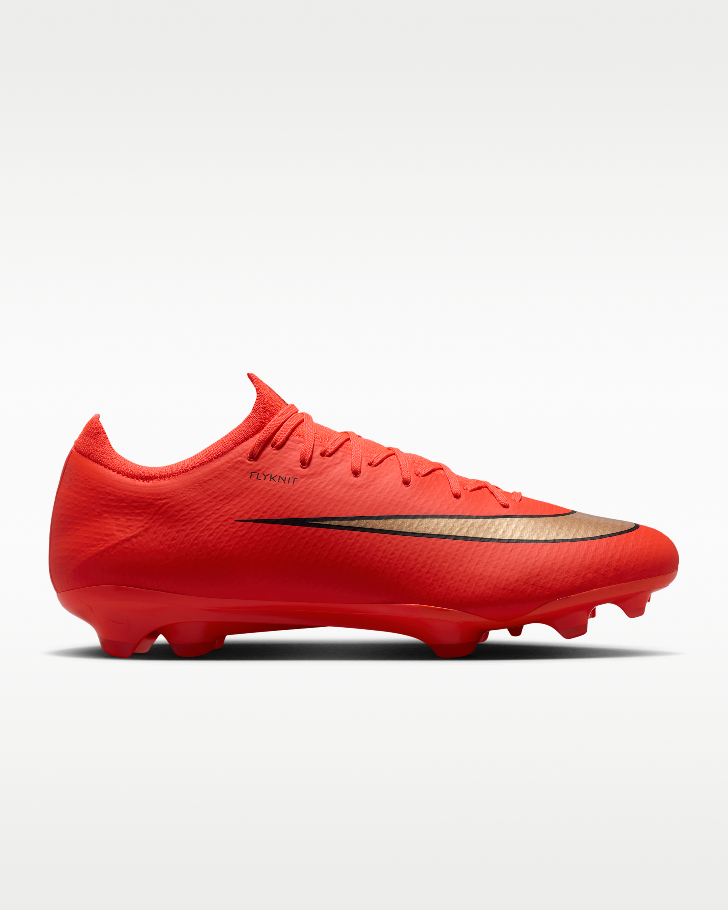 Nike Mercurial Vapor 17 Pro Firm-Ground Low-Top Football Boots - Bright Crimson/Blur - View 3
