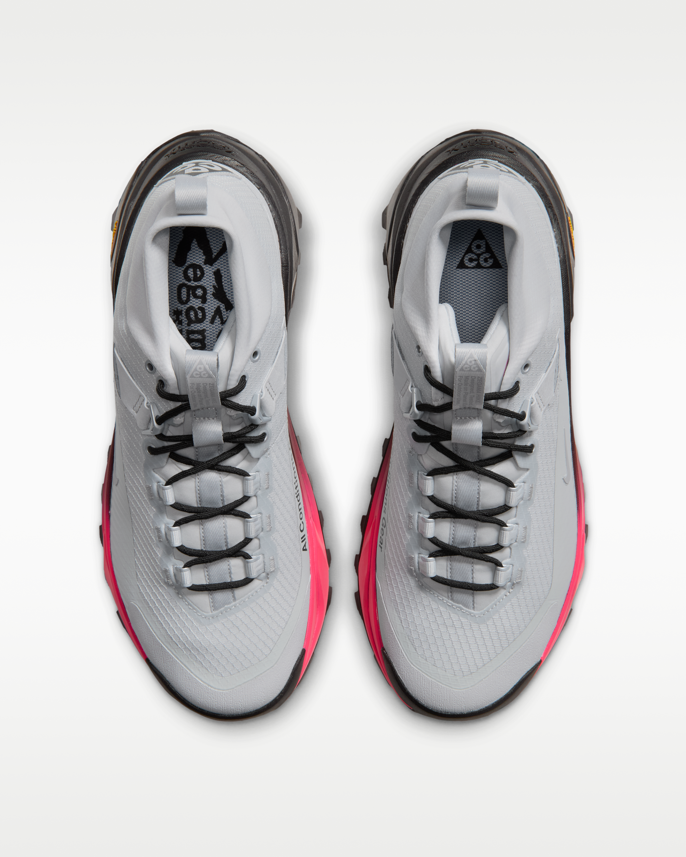 ACG Zegama Hike Men's Hiking Shoes - Pure Platinum/Black/Hyper Pink/Purple Dynasty - View 4