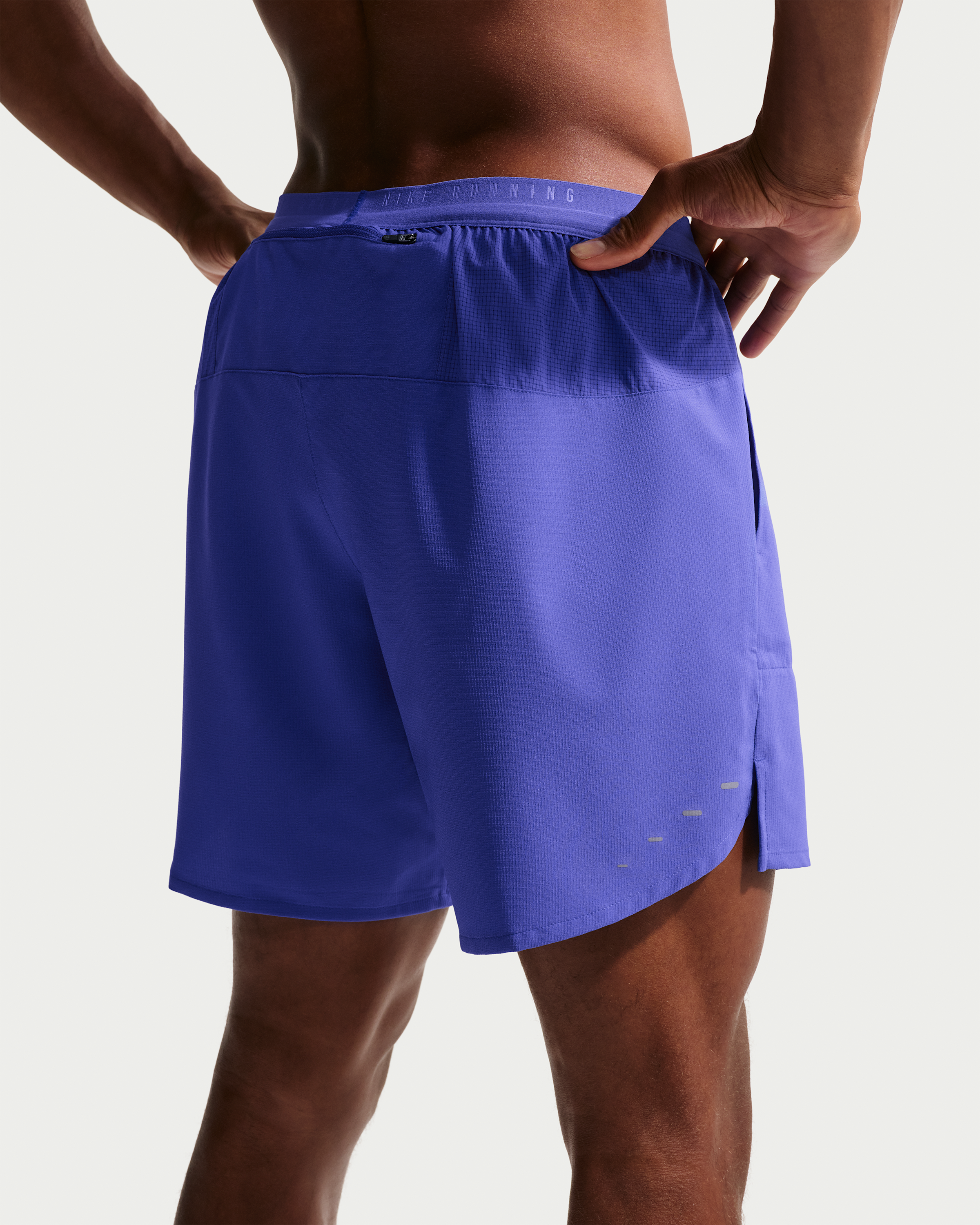Nike Stride Men's Dri-FIT 18cm (approx.) Briefs-Lined Running Shorts - Lapis - View 3