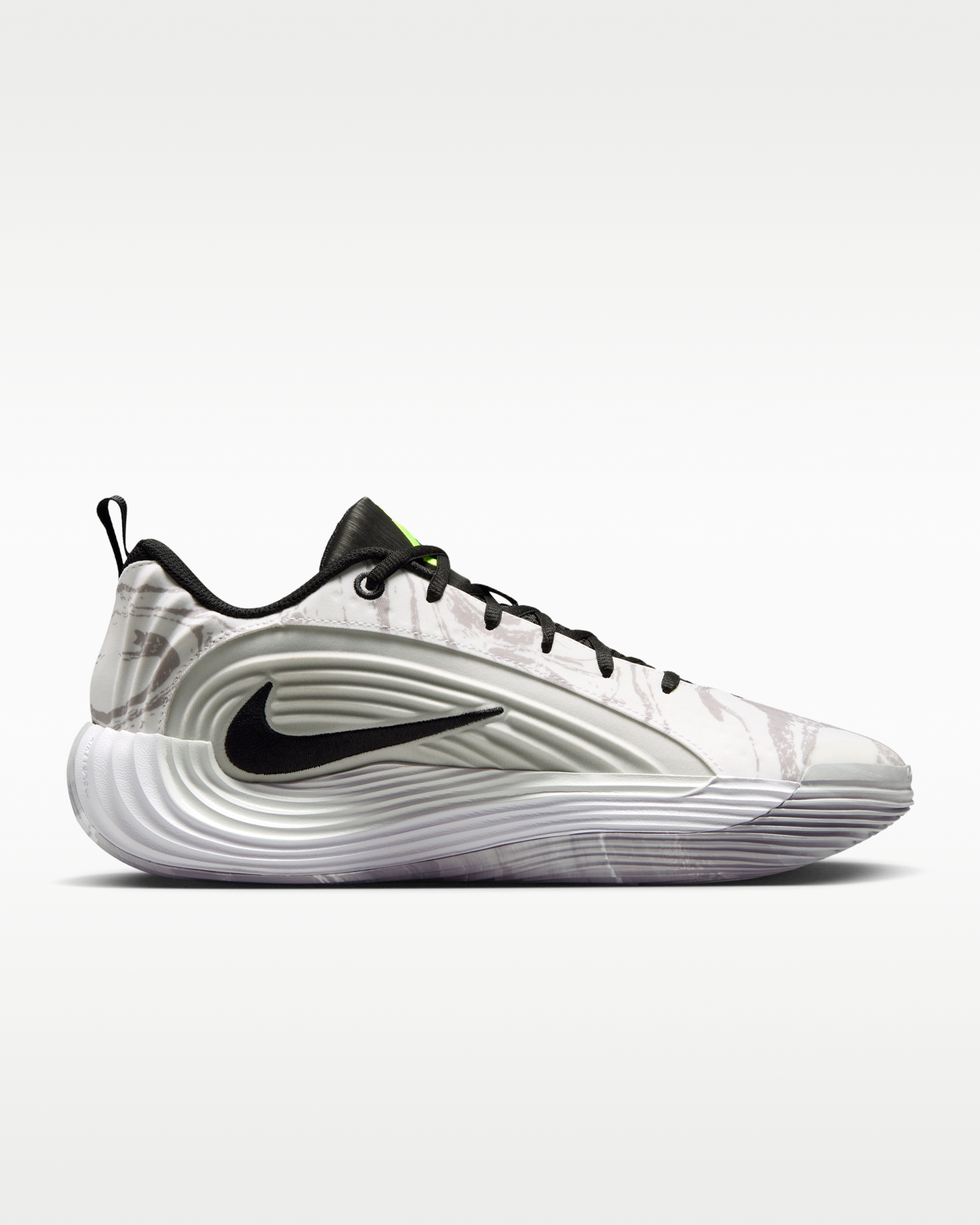 Giannis Immortality 5 Basketball Shoes - White/Off-White/Light Smoke Grey/Metallic Silver - View 3