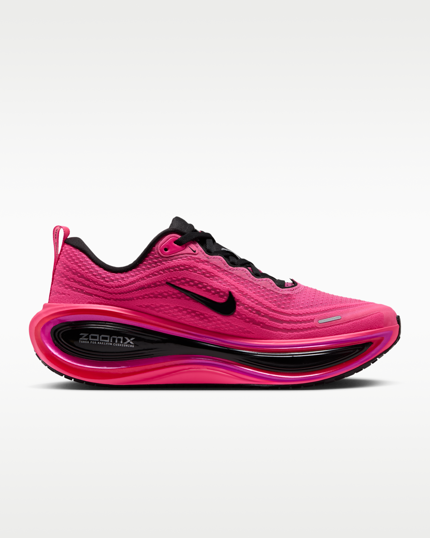 Nike Vomero Plus Women's Road Running Shoes - Black/Hyper Pink/Fuchsia Blast/Black - View 3