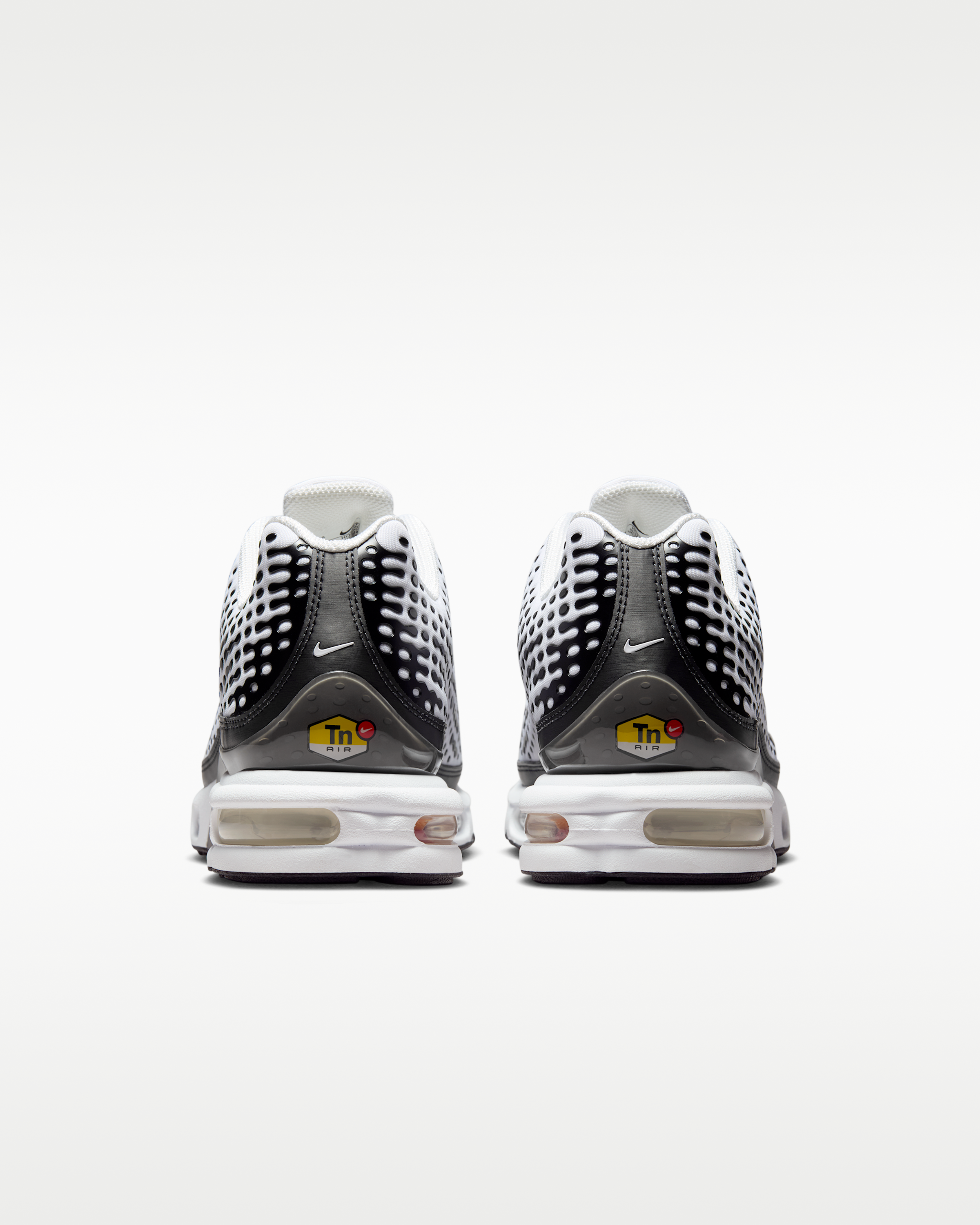 Nike Air Max Plus VII Men's Shoes - White/Black/Smoke Grey/White - View 6