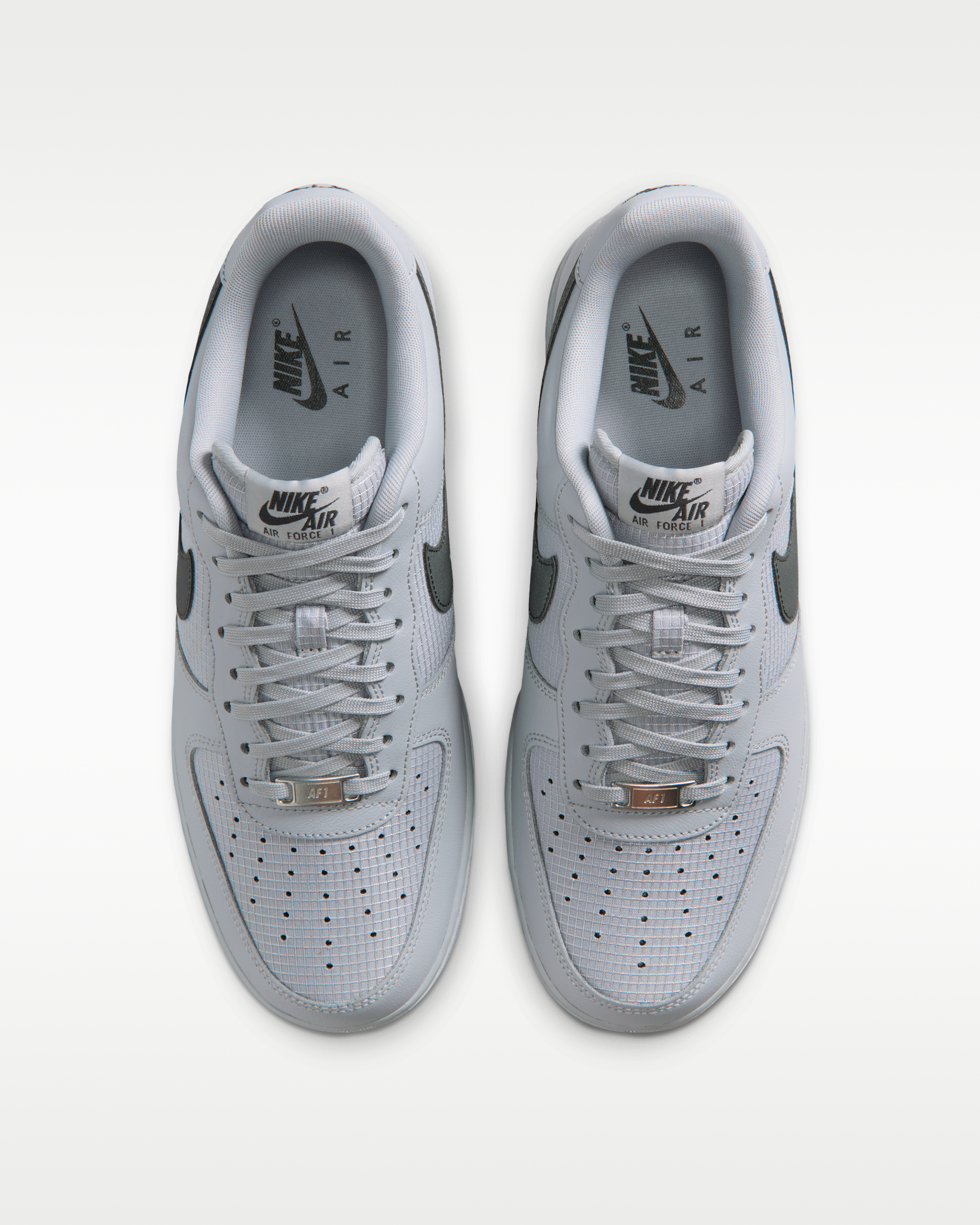 Nike Air Force 1 '07 LV8 Men's Shoes - Wolf Grey/Wolf Grey/Dark Smoke Grey - View 4