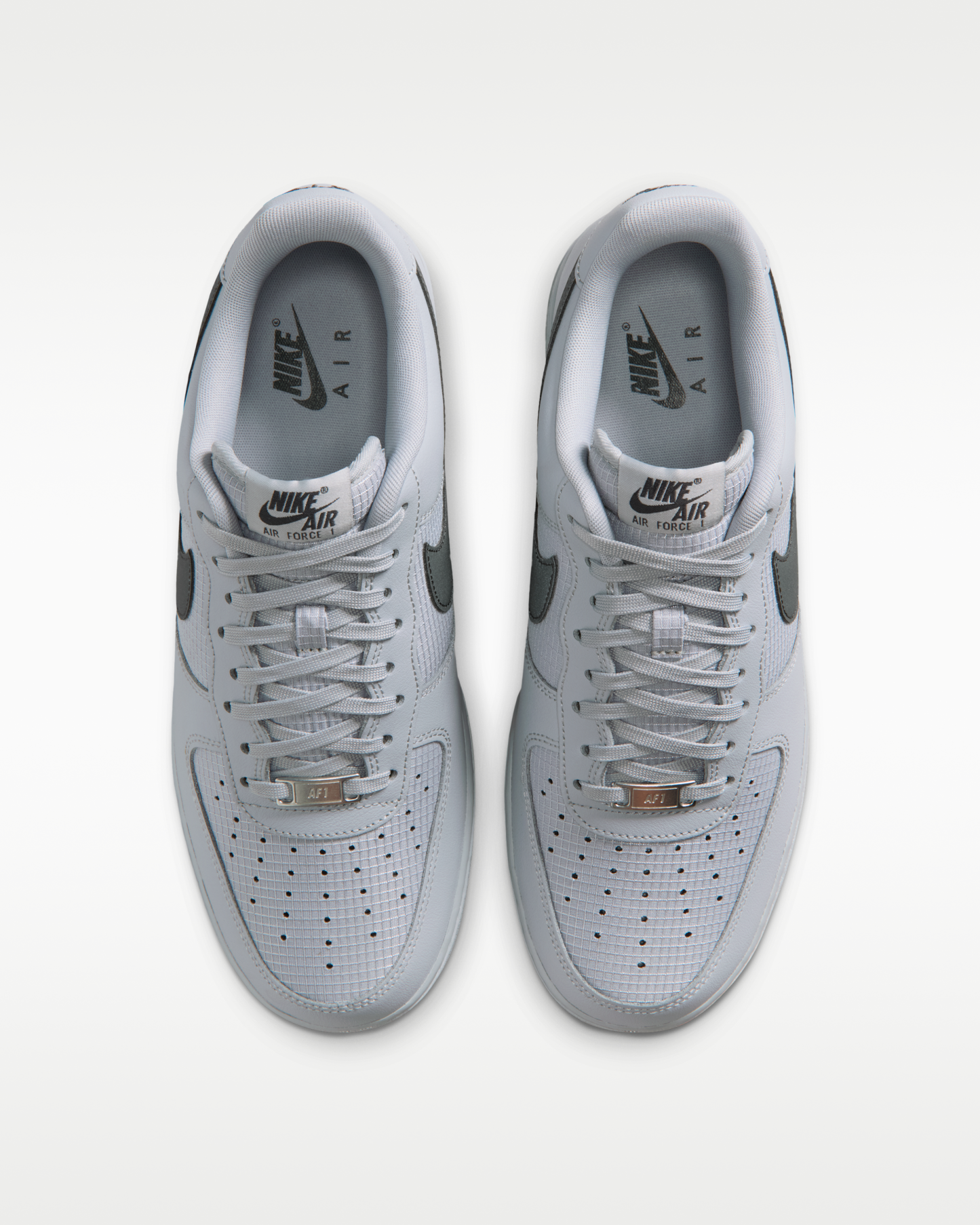 Nike Air Force 1 '07 LV8 Men's Shoes - Wolf Grey/Wolf Grey/Dark Smoke Grey - View 4