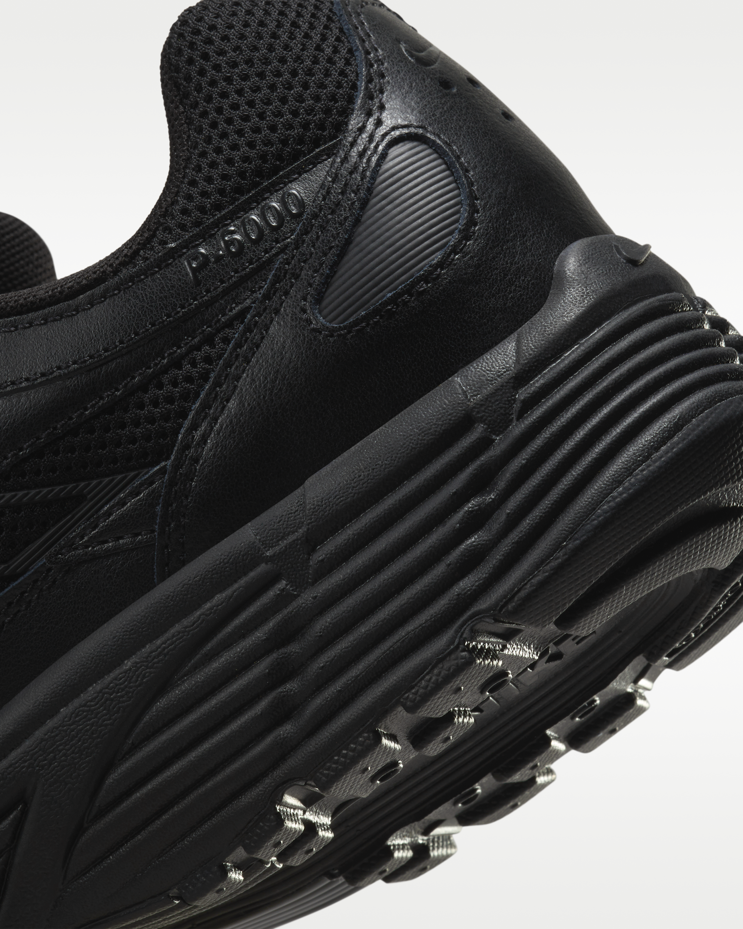 Nike P-6000 Shoes - Black/Black - View 8