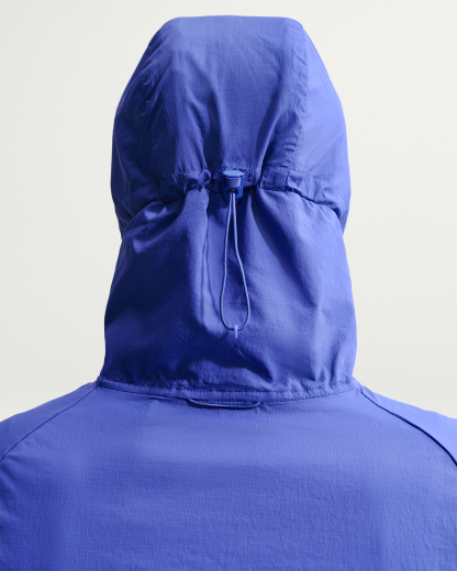 Nike Stride Men's Repel UV Running Jacket - Lapis/Royal Pulse - View 6