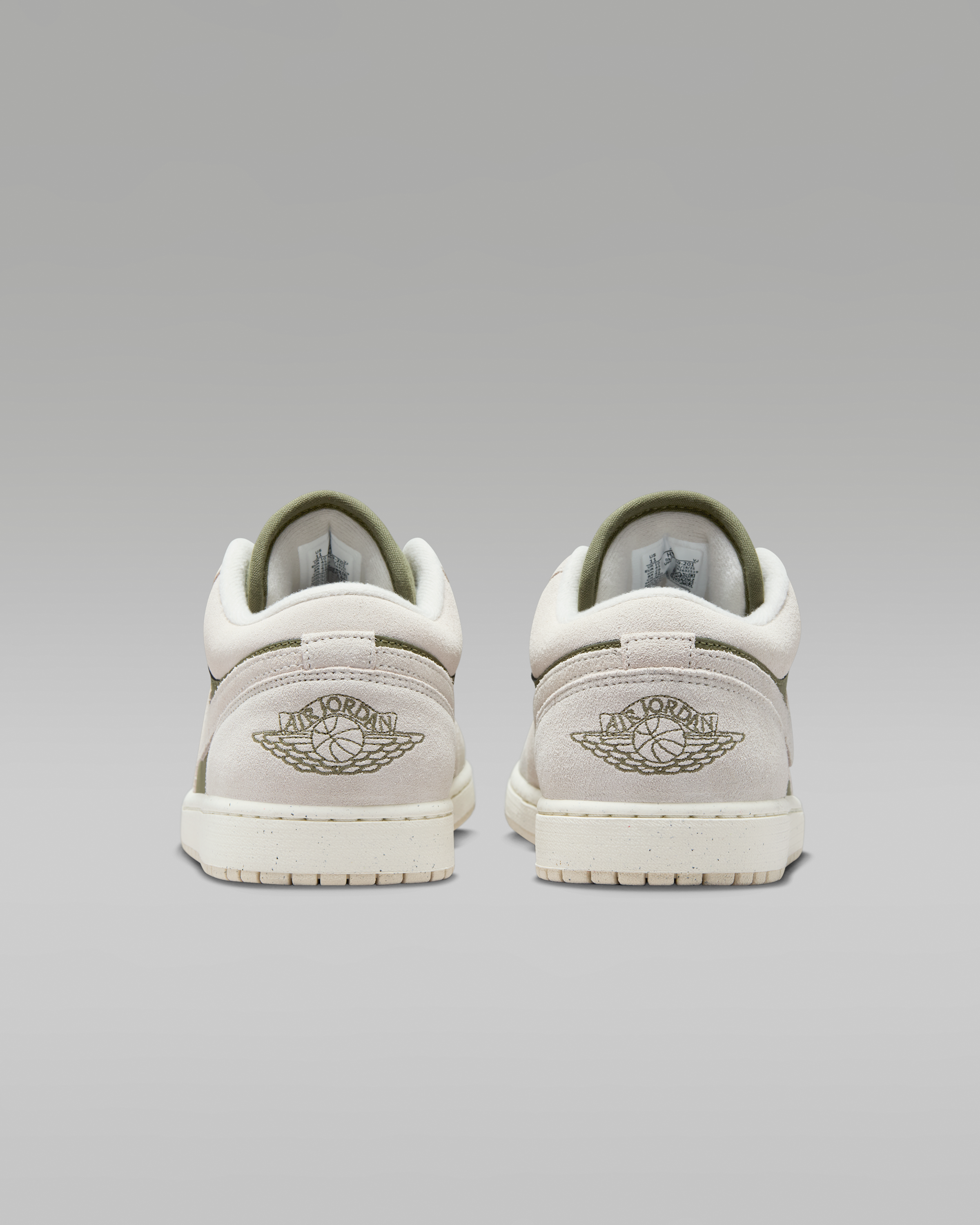 Air Jordan 1 Low SE Men's Shoes - Medium Olive/Sail/Light Orewood Brown - View 6